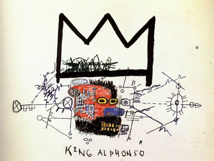 King Alphonso by Jean Michel Basquiat