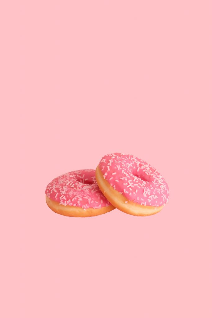 Pink donuts