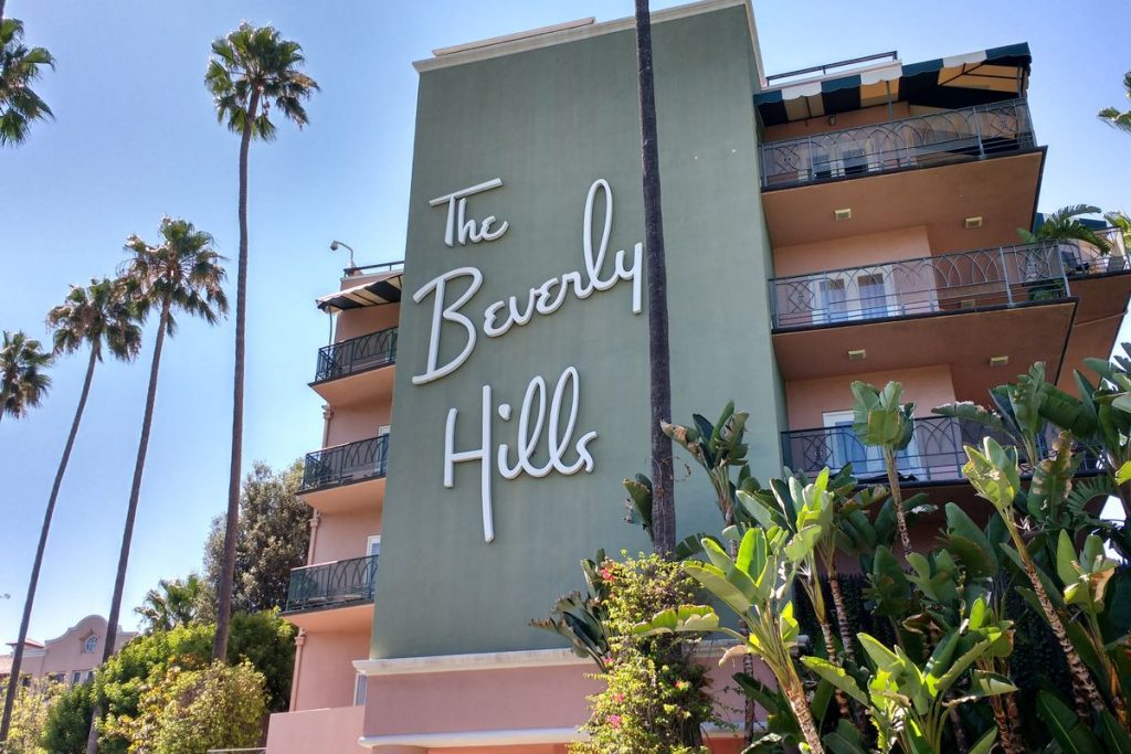 The Beverly Hills Hotel sign