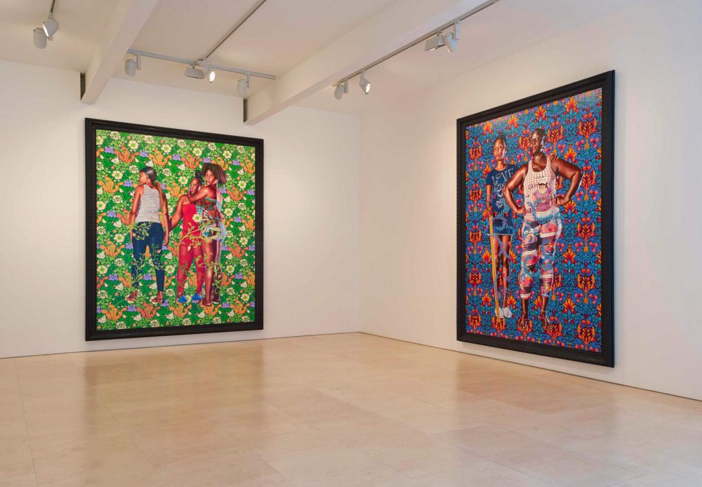 Photos of Kehinde Wiley's The World Stage: Jamaica exhibition