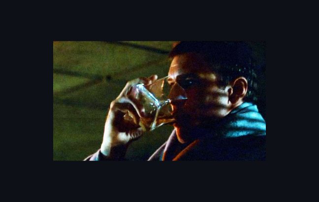 Rick Deckard's whiskey glass